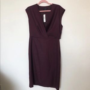NWT Maroon Work Dress